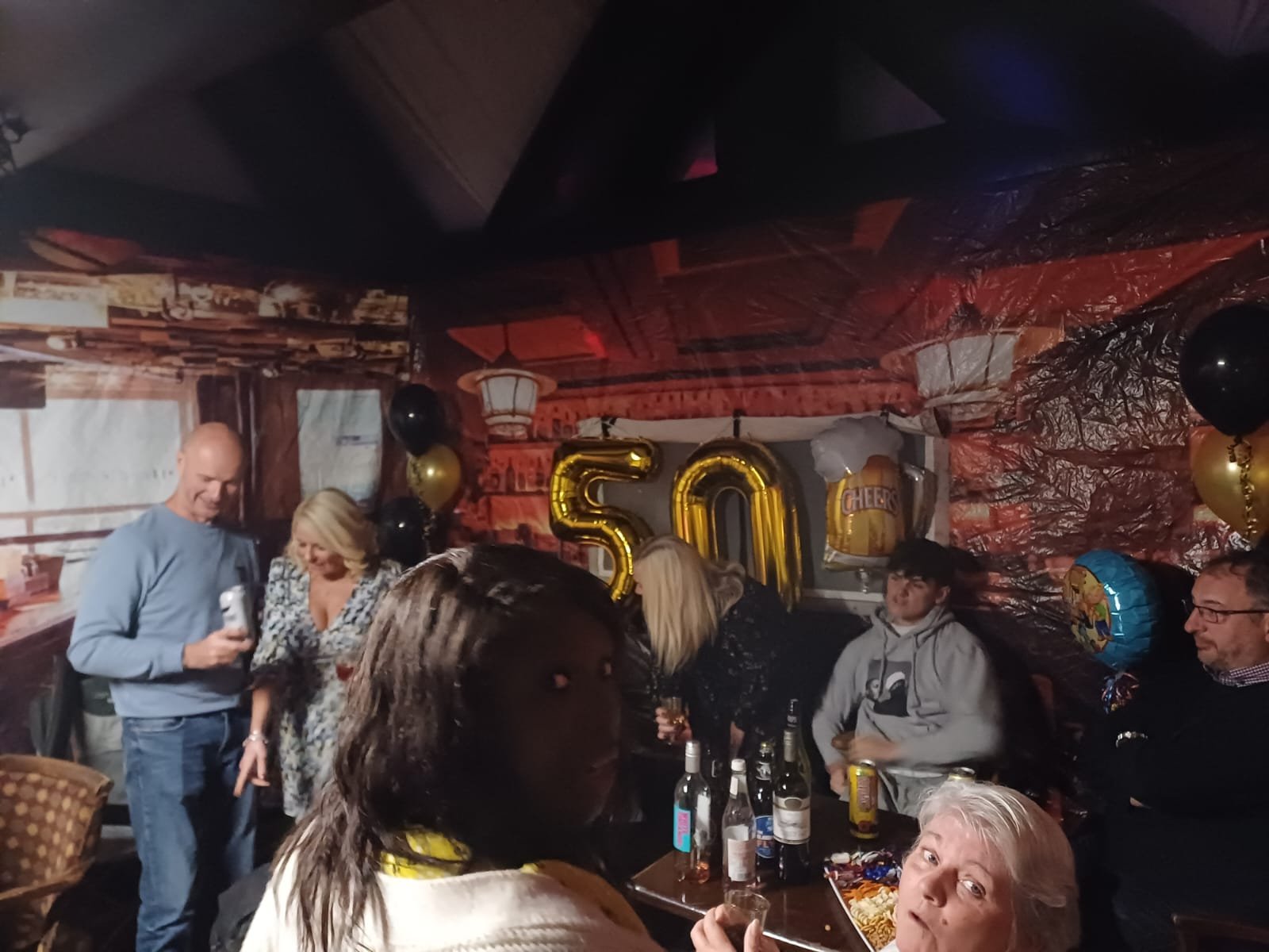 Inflatable pub detail photo