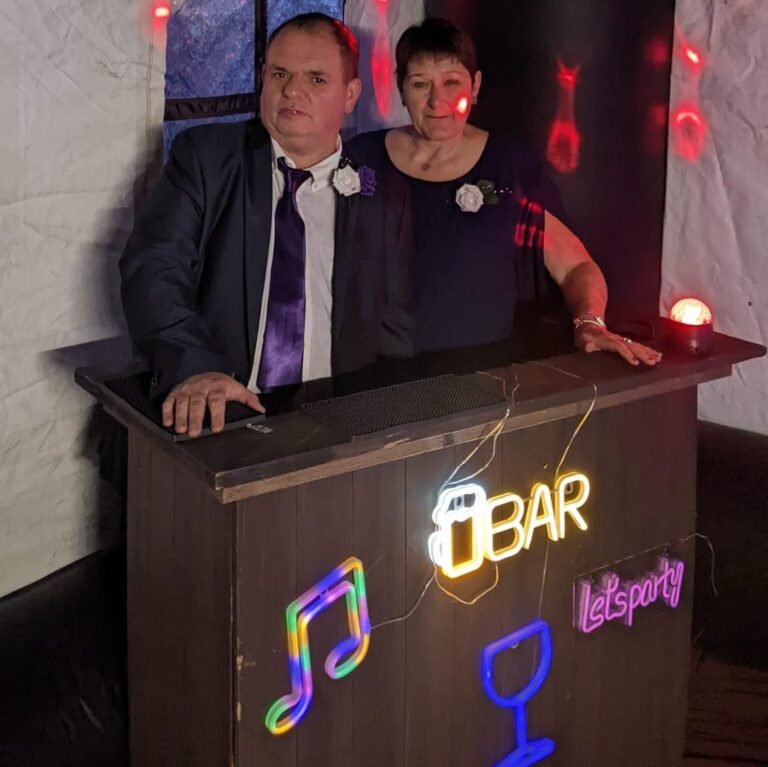 South West inflatable pub ready for event